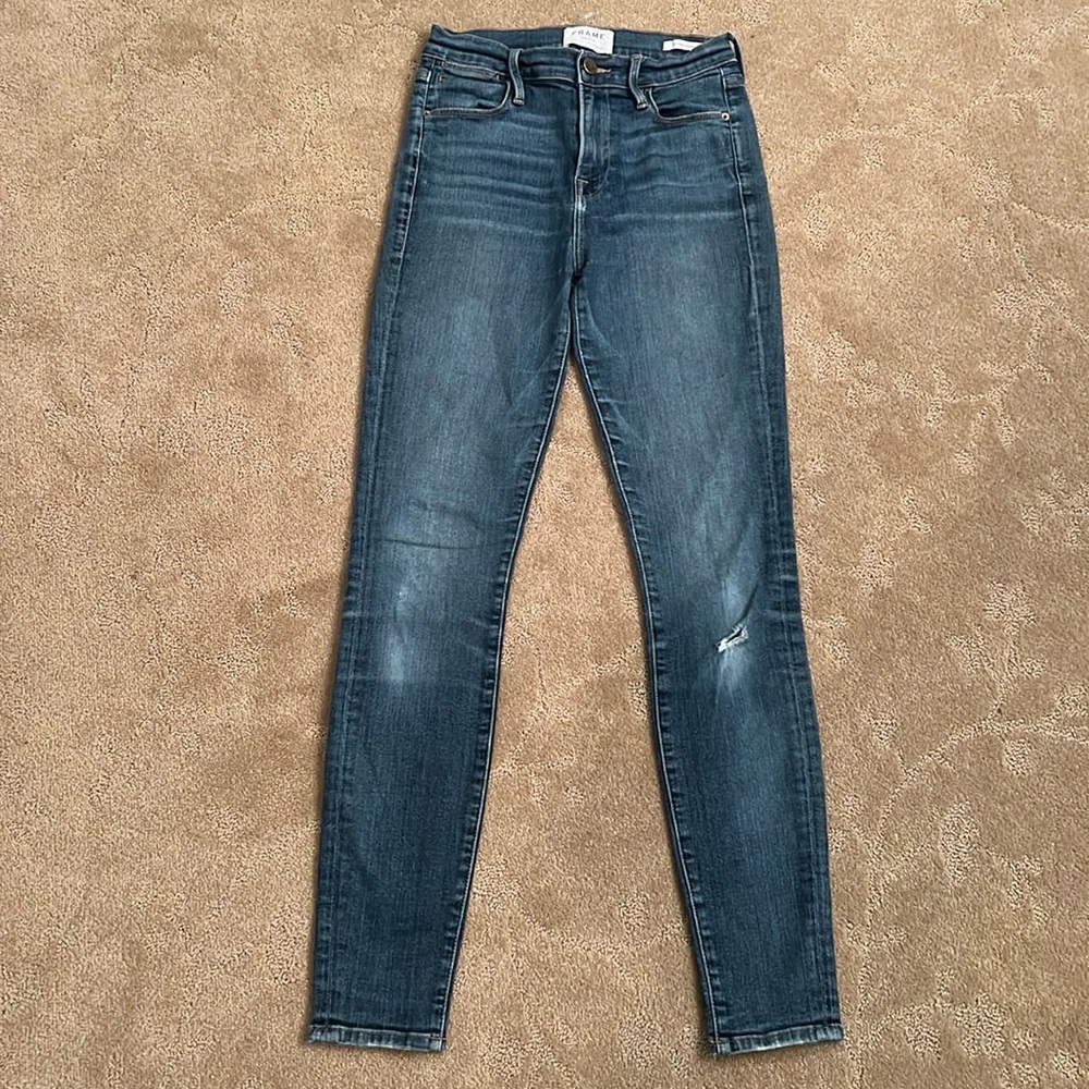 NWOT Frame Denim Le High Skinny Jeans, Sz 26